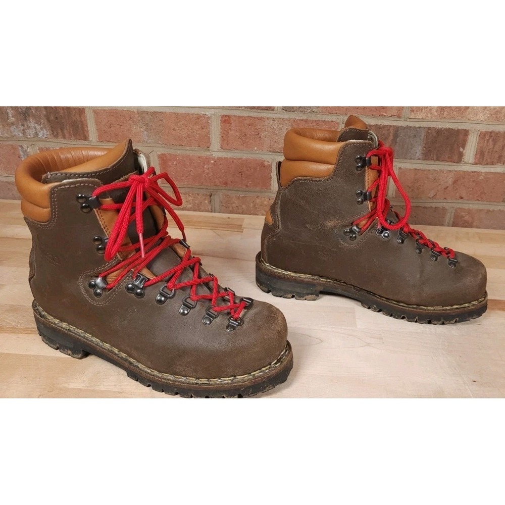Alico Guide Mountaineering Classic Italian All Leather Boots Men US Size 9 W